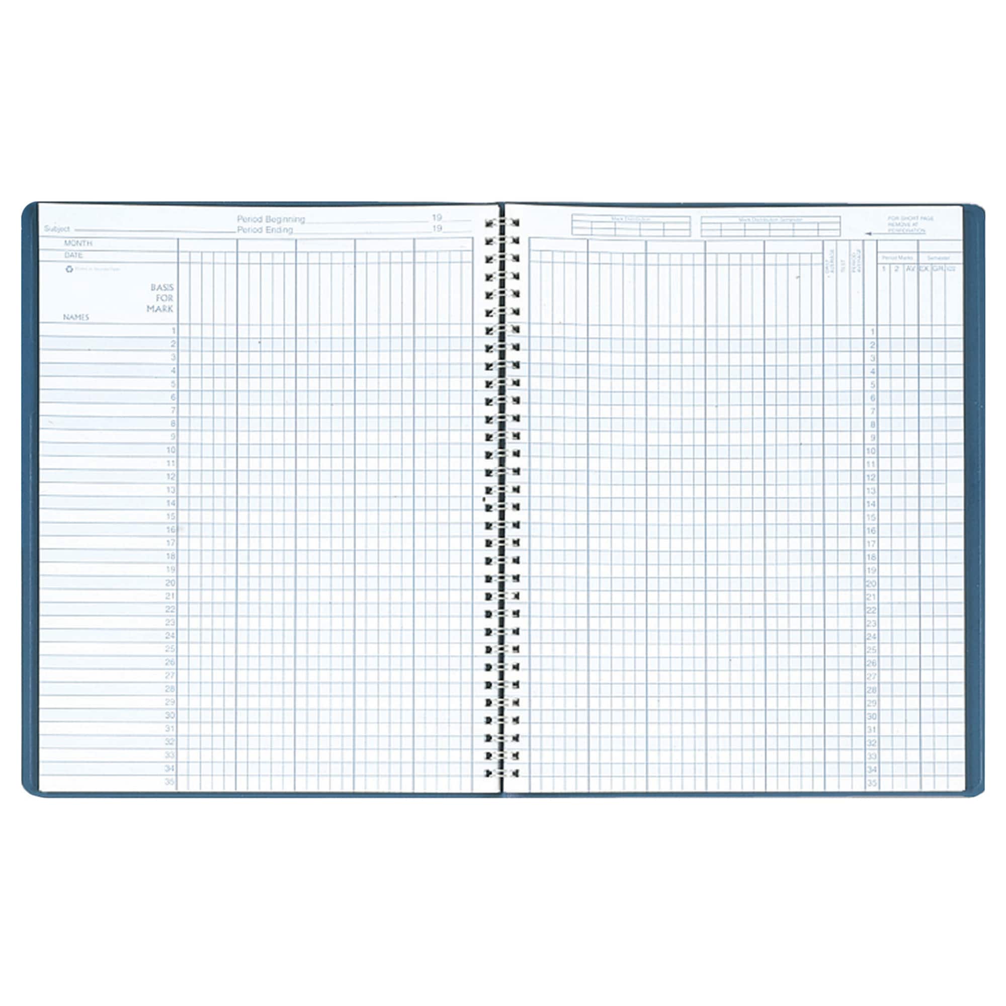 Blue Class Record Book